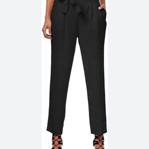 Rachel Roy Black Taper Pants